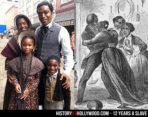 Solomon Northup with Wife Anne and Children