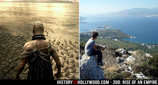 Battle of Salamis Location in Movie and Today