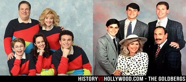 TV Family vs. Real Goldbergs Family