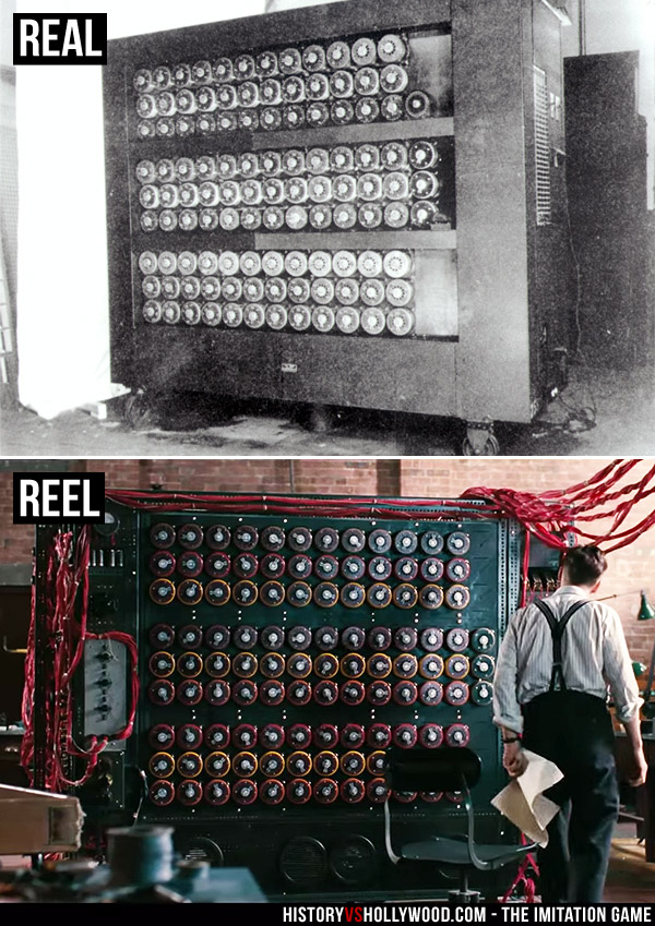 Turing Bombe Machine and Christopher Machine (movie)