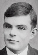 Young Alan Turing as Teenager