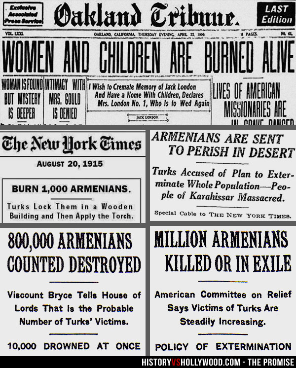 Armenian Genocide Newspaper Headlines
