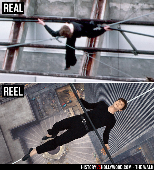 Philippe Petit Lay on High Wire