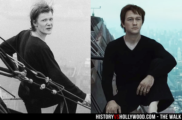 Philippe Petit and Joseph Gordon-Levitt