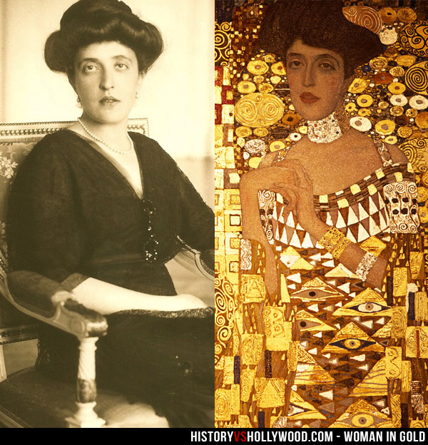 Adele Bloch-Bauer and Gustav Klimt Painting