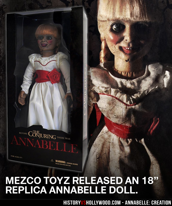 annabelle creation real doll