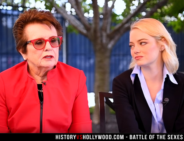 Billie Jean King: The Battle of the Sexes - documentary on match