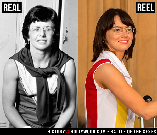 Emma Stone as Billie Jean King in Battle Of The Sexes