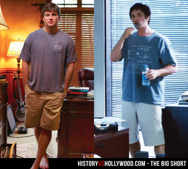 Michael Burry y Christian Bale