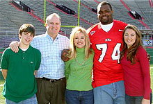 The Blind Side True Story - Real Leigh Anne Tuohy, Michael Oher