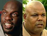 Actor Omar Dorsey and real Tony Henderson