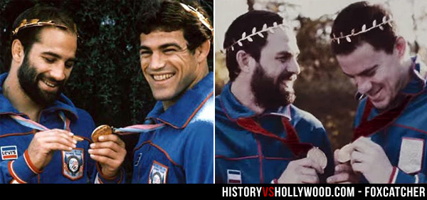 Foxcatcher True Story vs Movie - Real John du Pont, Mark Schultz