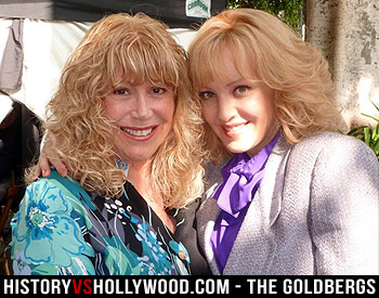 Real Beverly Goldberg and Wendi McLendon-Covey