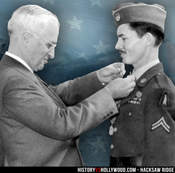 Hacksaw Ridge Vs The True Story Of Desmond Doss Medal Of Honor