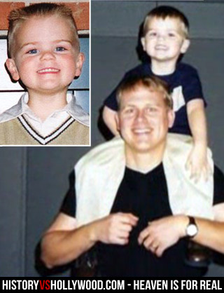 Todd Burpo and son Colton