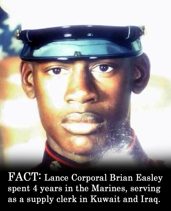 Marine Brian Brown-Easley