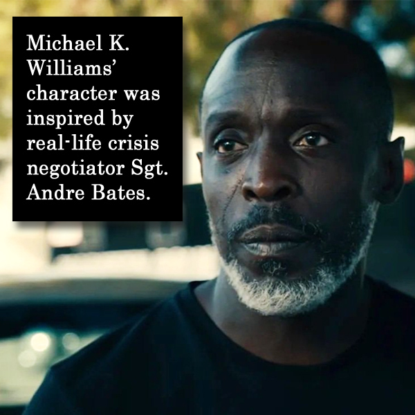 Michael K. Williams as Sgt. Andre Bates in Breaking