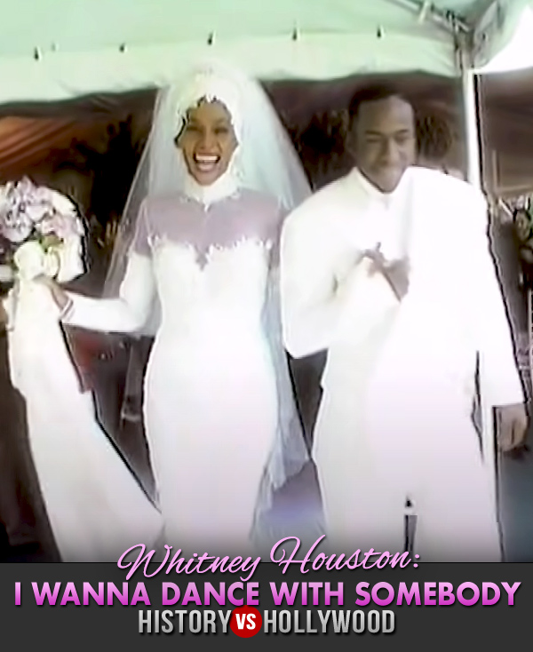 whitney houston wedding headpiece