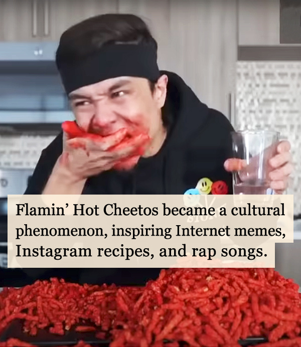 Flamin' Hot Cheetos: An Oral History Gone Wrong and an Uncomfortable  Corporate PR Moment