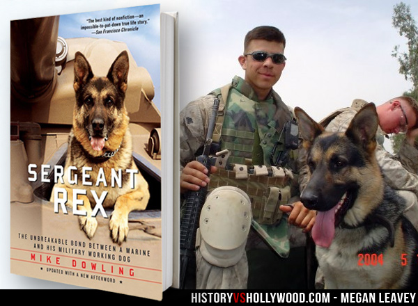 Megan Leavey Movie vs True Story of Sergeant Rex Military Dog