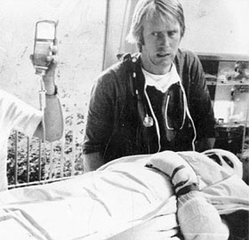 Niki Lauda in hospital