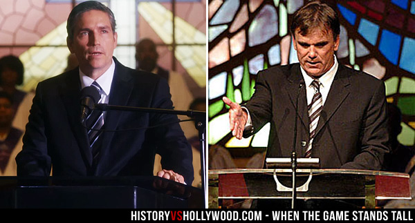 When the Game Stands Tall True Story vs Movie - Real Bob Ladouceur